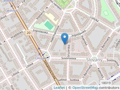 Kallistová Jitka, JUDr., advokátka - Map