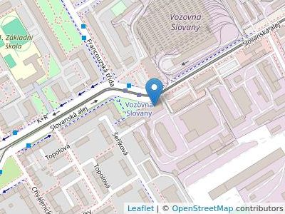 Jiroušková Hana, JUDr. - Map