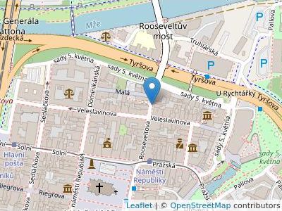 Honzík Zdeněk, Mgr., advokát - Map