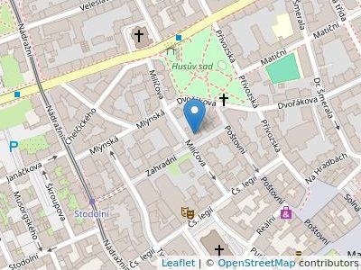 Mencner Richard, JUDr., advokát - Map