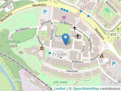 Křivánková Irena, Mgr., advokát - Map