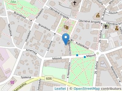 Voříšek Pavel, Mgr. - Map