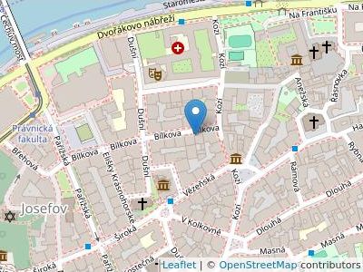 Mgr. Anna Hergottová, LL.M., advokát - Map