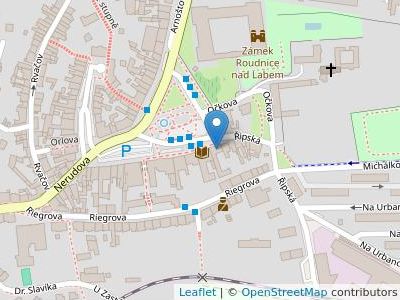 Rousová Jitka, JUDr. - Map