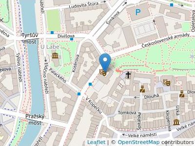 Čapková Petra, JUDr., advokát - Map