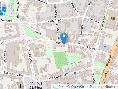 Matyáš Josef, JUDr., advokát - Map